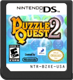 Puzzle Quest 2 - Cart - Front (North America) - 517x564