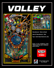 Volley (Taito do Brasil) - Fanart - Box - Front (World) - 2400x3000