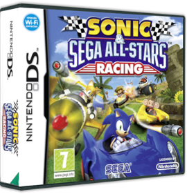 Sonic & SEGA All-Stars Racing - Box - 3D (Europe) - 575x598