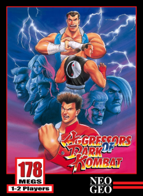 Aggressors of Dark Kombat - Fanart - Box - Front (World) - 788x1080