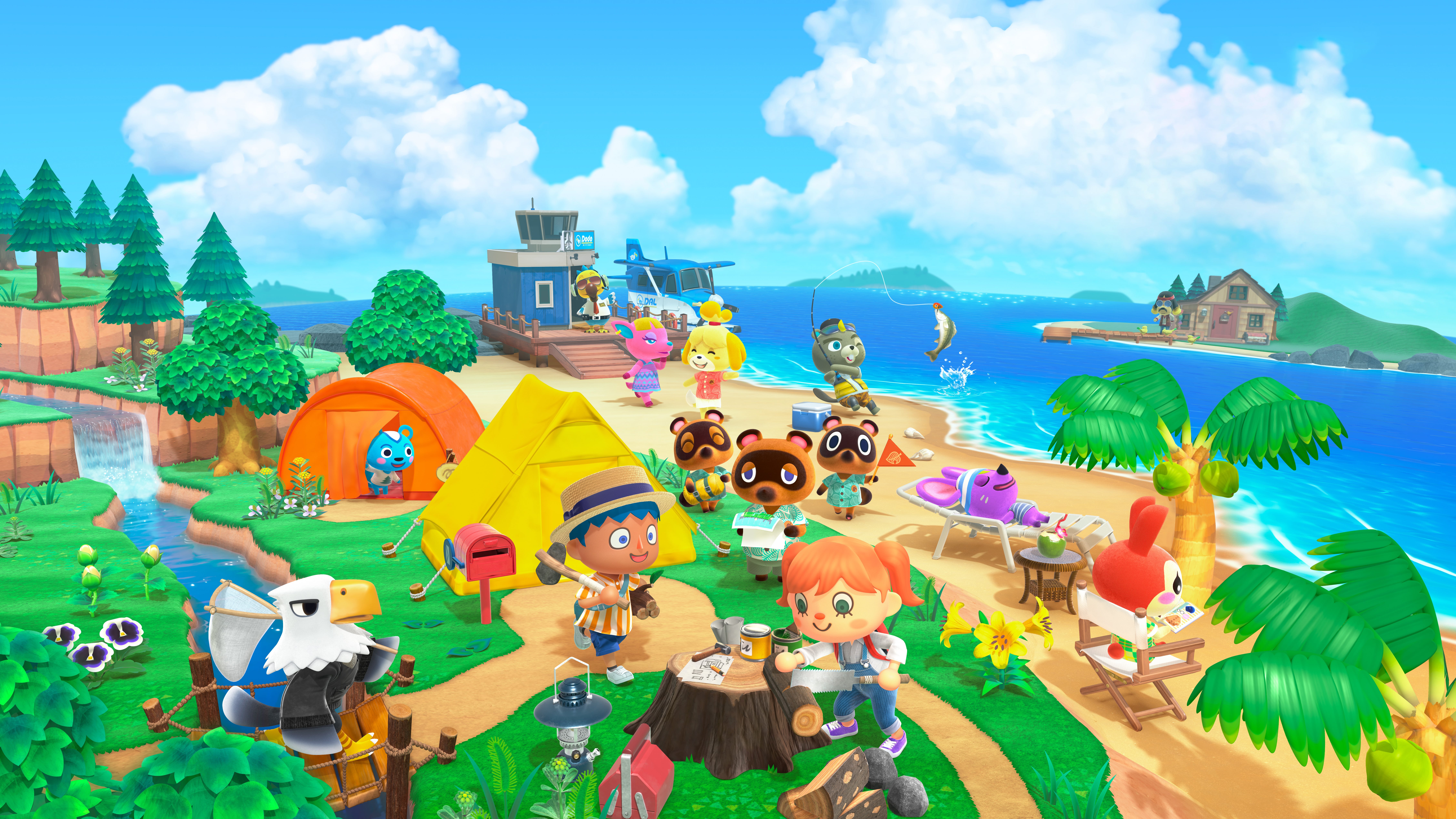 Illustration of Animal Crossing: New Horizons: Nintendo Switch 2 Edition
