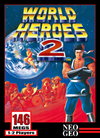 World Heroes 2 - Fanart - Box - Front (World) - 788x1080