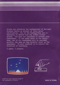M.A.D.: Missile Attack and Defense - Box - Back (Europe) - 600x844