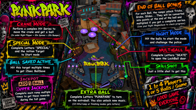 Punk Park - Arcade - Controls Information (World) - 1920x1080
