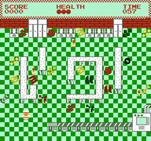 Pizza Party! - Screenshot - Gameplay (North America) - 256x240