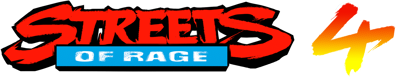 Streets of Rage 4 - Clear Logo (World) - 3305x665