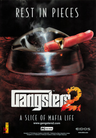 Gangsters 2: The Mobster Sim - Advertisement Flyer - Front (United Kingdom) - 1539x2200