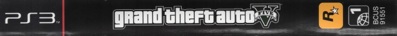 Grand Theft Auto V - Box - Spine (United States) - 640x58