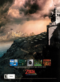 The Legend of Zelda: The Wind Waker - Advertisement Flyer - Front (United States) - 1621x2200