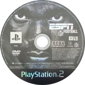 ESPN NFL Football - Disc (Europe) - 452x451