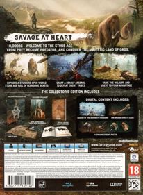 Far Cry Primal: Collector's Edition - Box - Back (Europe) - 587x800