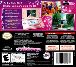 Charm Girls Club: My Fashion Show - Box - Back (North America) - 768x680