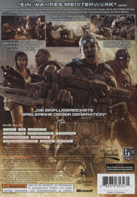 Gears of War 3 - Box - Back (Germany) - 1000x1434