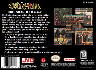 Ghoul Patrol - Box - Back (North America) - 680x497