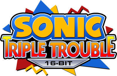 Sonic Triple Trouble 16-Bit - Clear Logo (World) - 1200x782