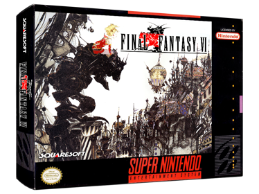 Final Fantasy III - Box - 3D (North America) - 1024x768