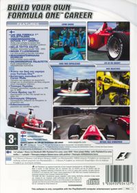 F1 Career Challenge - Box - Back (Europe) - 570x800