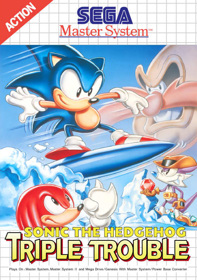 Sonic the Hedgehog: Triple Trouble - Box - Front (World) - 545x776