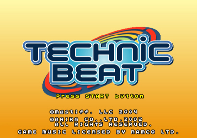 Technic Beat - Screenshot - Game Title (World) - 640x448
