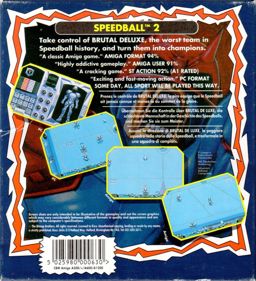 Speedball 2: Brutal Deluxe - Box - Back (Europe) - 729x800