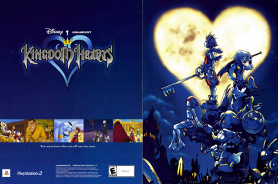 Kingdom Hearts - Advertisement Flyer - Front (United States) - 3314x2200