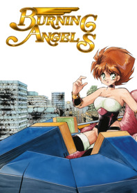 Burning Angels - Fanart - Box - Front (Japan) - 1800x2550