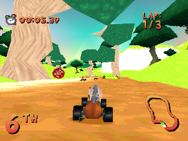 Illustration of Looney Tunes Racing