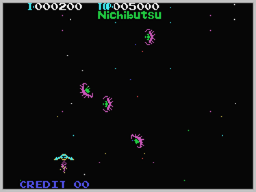 Moon Cresta - Screenshot - Gameplay (World) - 256x192