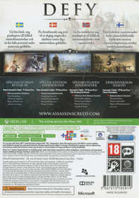 Assassin's Creed IV: Black Flag - Box - Back (Europe) - 6065x8613