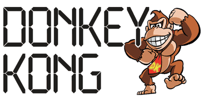 Donkey Kong - Clear Logo (null) - 600x300