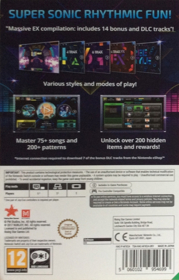 Superbeat: XONiC - Box - Back (Europe) - 718x1124