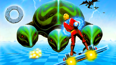Space Harrier II - Fanart - Background (World) - 1920x1080