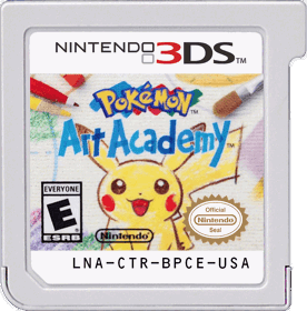 Pokémon Art Academy - Cart - Front (North America) - 816x828