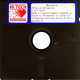 Mega Man - Disc (United States) - 800x807