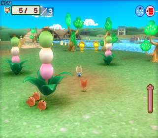 Simple 2000 Series Vol. 116: The Neko-Mura no Ninnin Pagu Daikan no Akugyou Sanmai - Screenshot - Gameplay (Japan) - 512x448