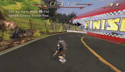 Tony Hawk's Downhill Jam - Screenshot - Gameplay (World) - 2334x1344