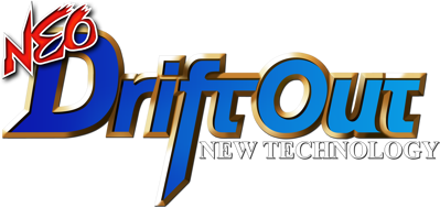 Neo Drift Out: New Technology - Clear Logo (World) - 2048x966