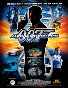 007: Agent Under Fire - Advertisement Flyer - Front (United Kingdom) - 2473x3200
