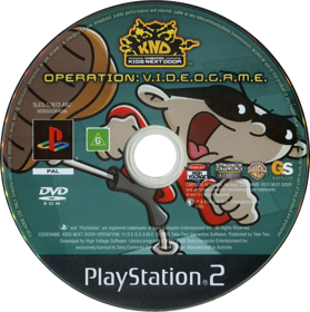 Codename: Kids Next Door: Operation: V.I.D.E.O.G.A.M.E. - Disc (Oceania) - 778x782