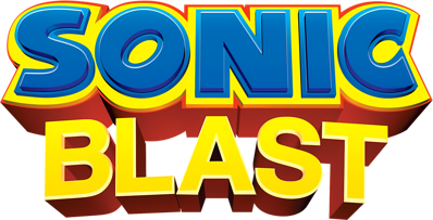 Sonic Blast - Clear Logo (North America) - 2308x1176