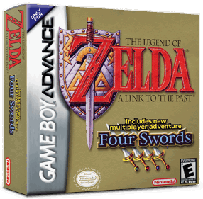The Legend of Zelda: A Link to the Past and Four Swords - Box - 3D (North America) - 1016x998