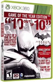 Batman: Arkham City: Game of the Year Edition - Box - 3D (North America) - 567x878