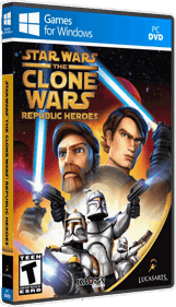 Star Wars: The Clone Wars: Republic Heroes - Box - 3D (North America) - 459x800