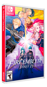 Fire Emblem: Three Houses - Box - 3D (North America) - 895x1672