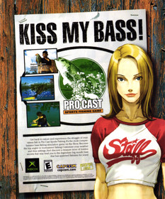 Pro Cast: Sports Fishing Game - Advertisement Flyer - Front (United States) - 1904x2290