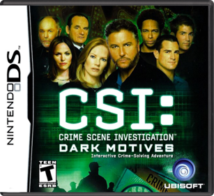 CSI: Dark Motives - Box - Front - Reconstructed (North America) - 774x708