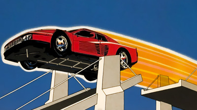 Hard Drivin' - Fanart - Background (World) - 1600x900