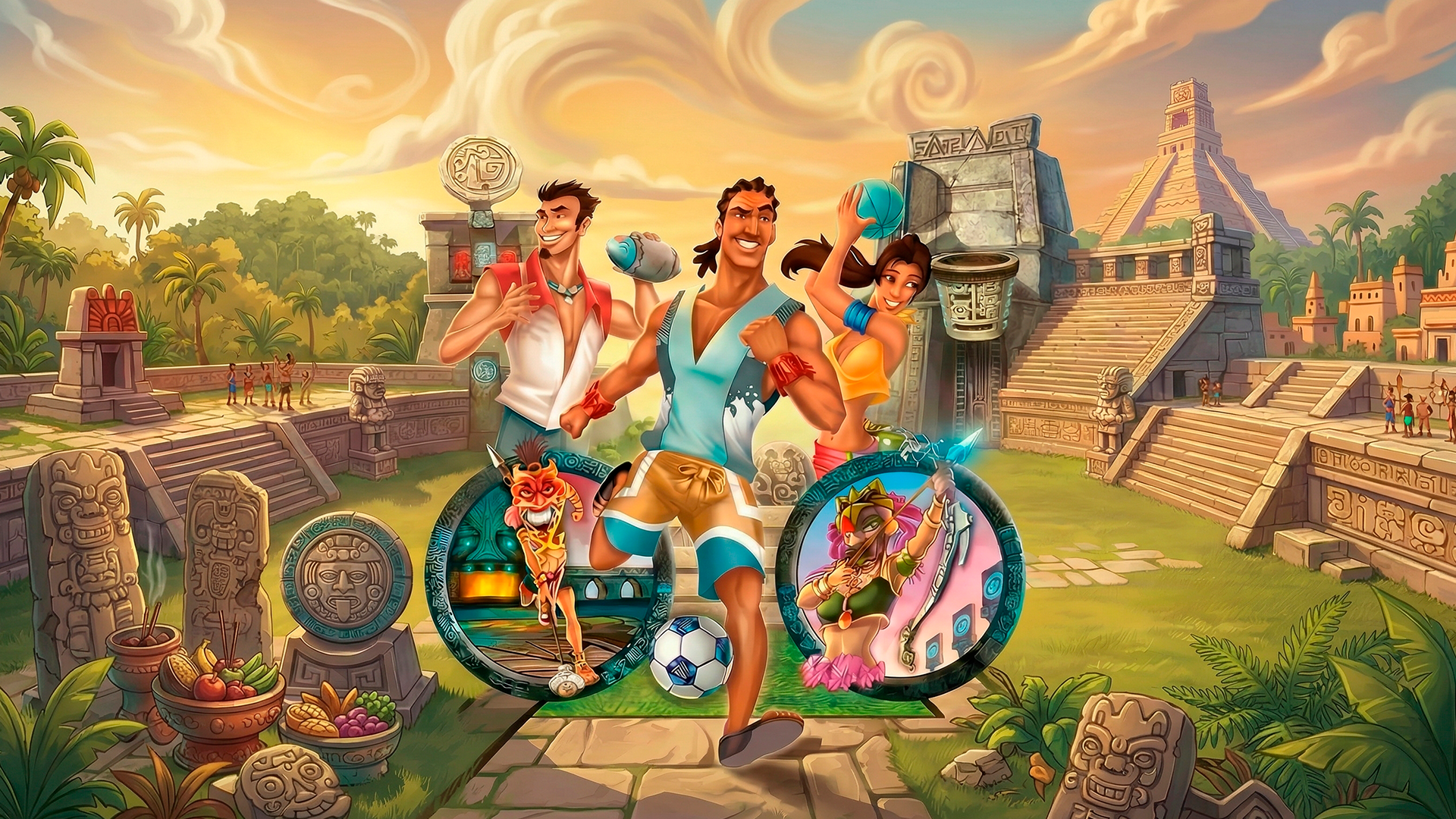 Illustration of Summer Sports 2: Island Sports Party