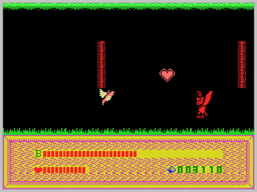 A Sparrow Goes Flapping - Screenshot - Gameplay (World) - 256x192