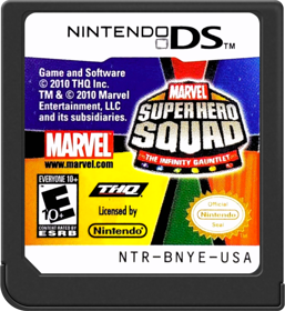 Marvel Super Hero Squad: The Infinity Gauntlet - Cart - Front (North America) - 517x564